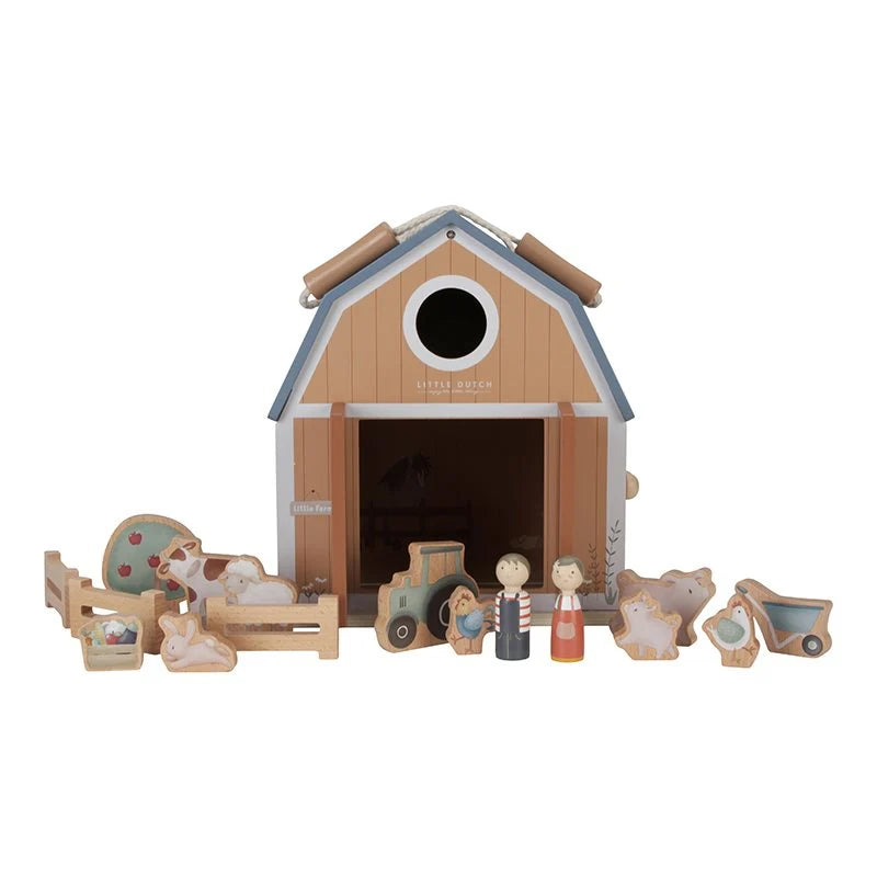 Little Dutch Doll'S House Barn - Little Farm