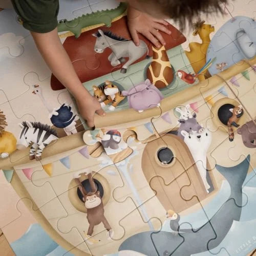 Little Dutch Noah’s Ark XL Floor Puzzle – 44 Pieces
