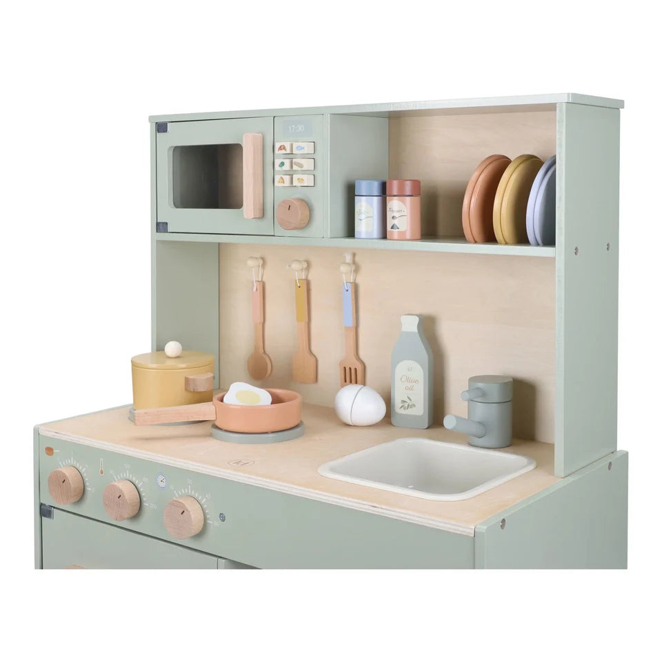 Little Dutch Wooden Play Kitchen – Mint