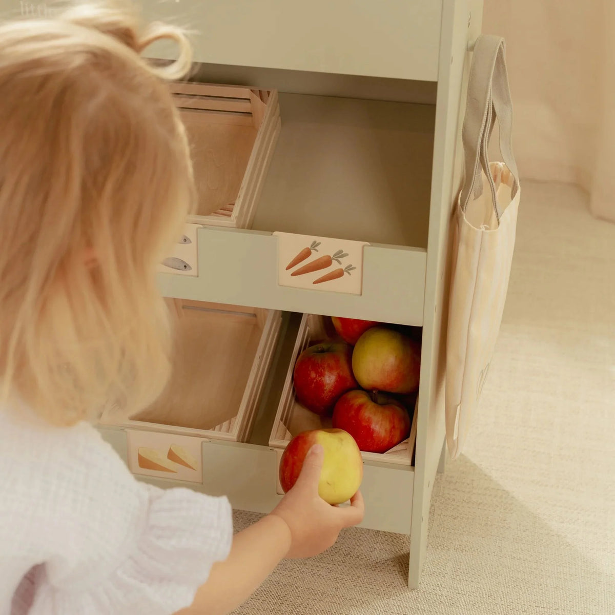 Little Dutch Wooden Market Stall – FSC Wooden Pretend Play Shop