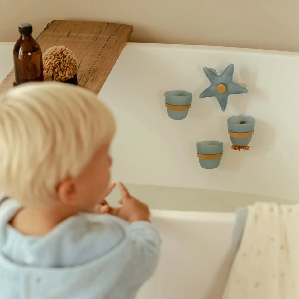 Little Dutch Bath Play Cups – Starfish