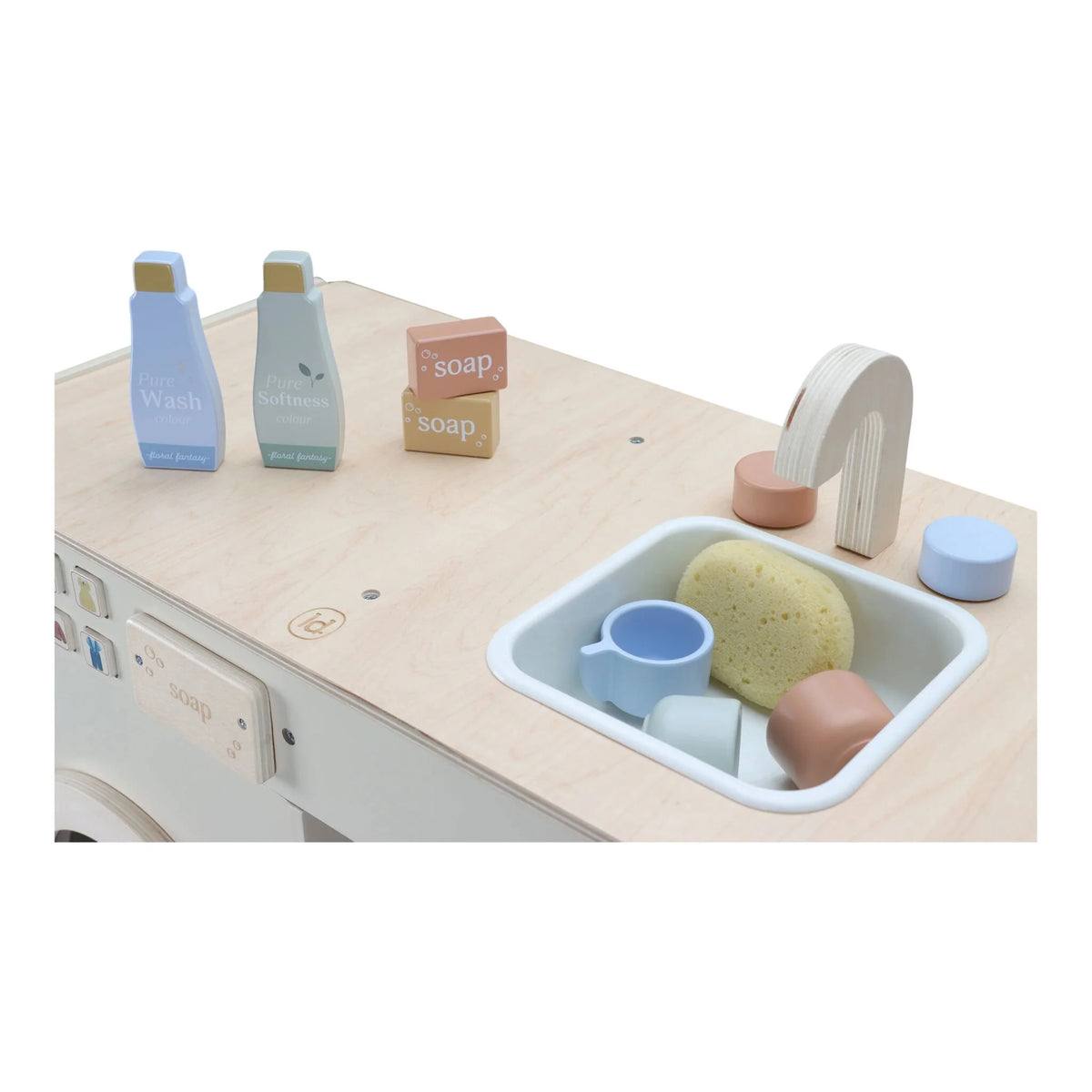Little Dutch Wooden washing machine FSC Limited Edition