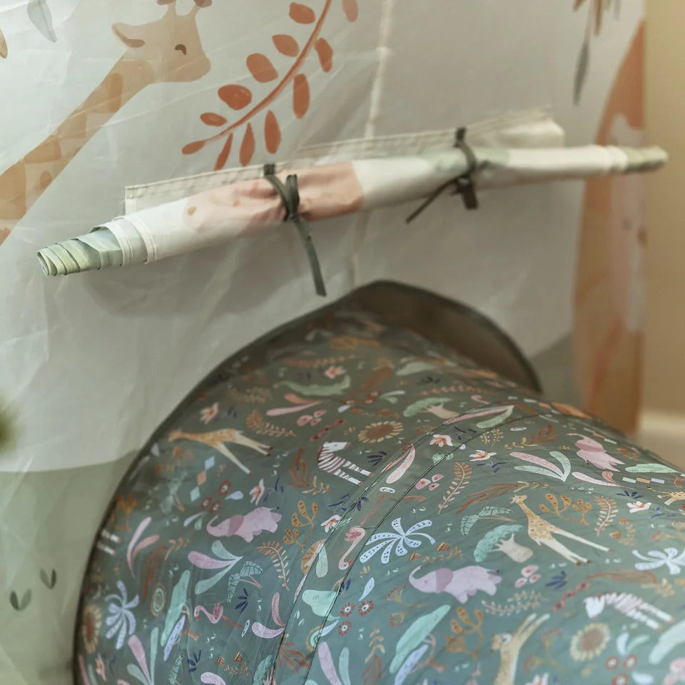 Little Dutch Safari Tent With Play Tunnel