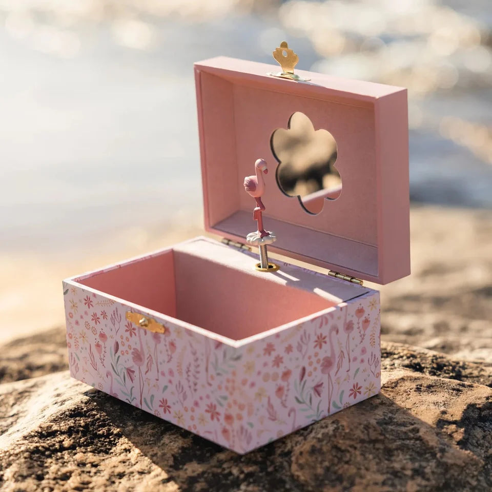Little Dutch Musical Jewellery Box Flamingo - Safari
