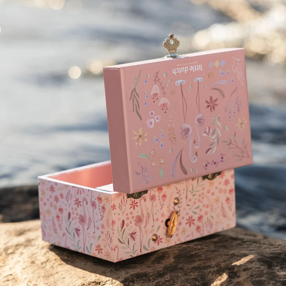 Little Dutch Musical Jewellery Box Flamingo - Safari