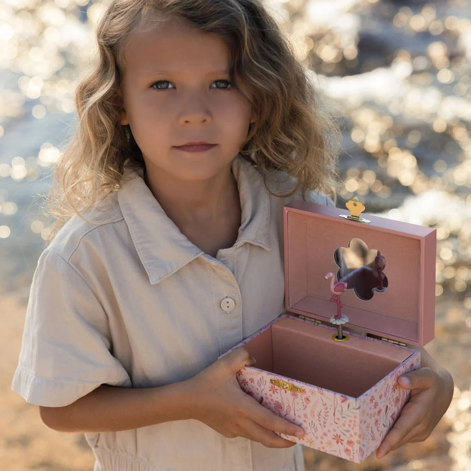 Little Dutch Musical Jewellery Box Flamingo - Safari