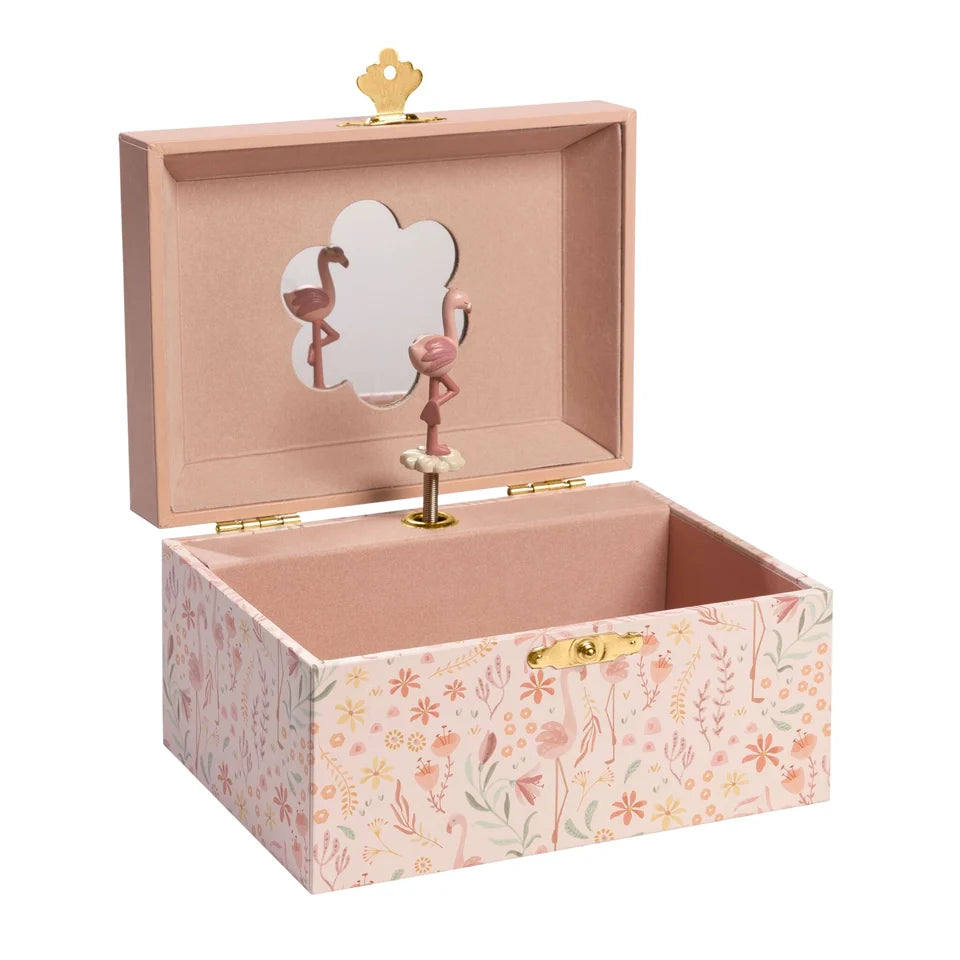 Little Dutch Musical Jewellery Box Flamingo - Safari
