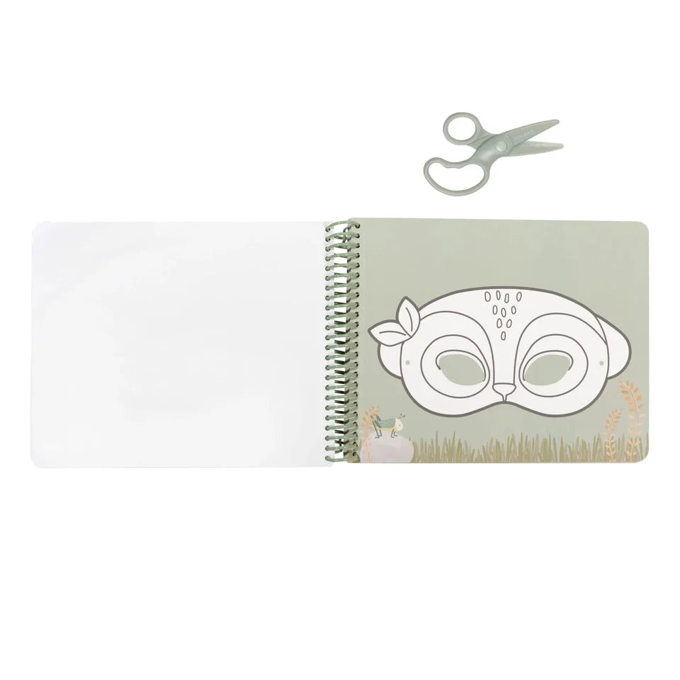 Little Dutch Mask Book – Safari Friends