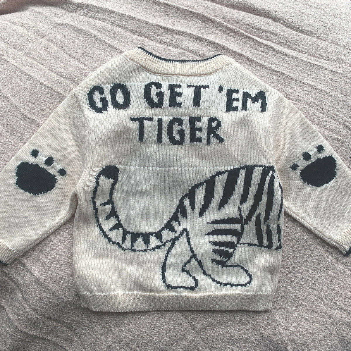 Fable & Bear Organic Cotton Tiger Jumper