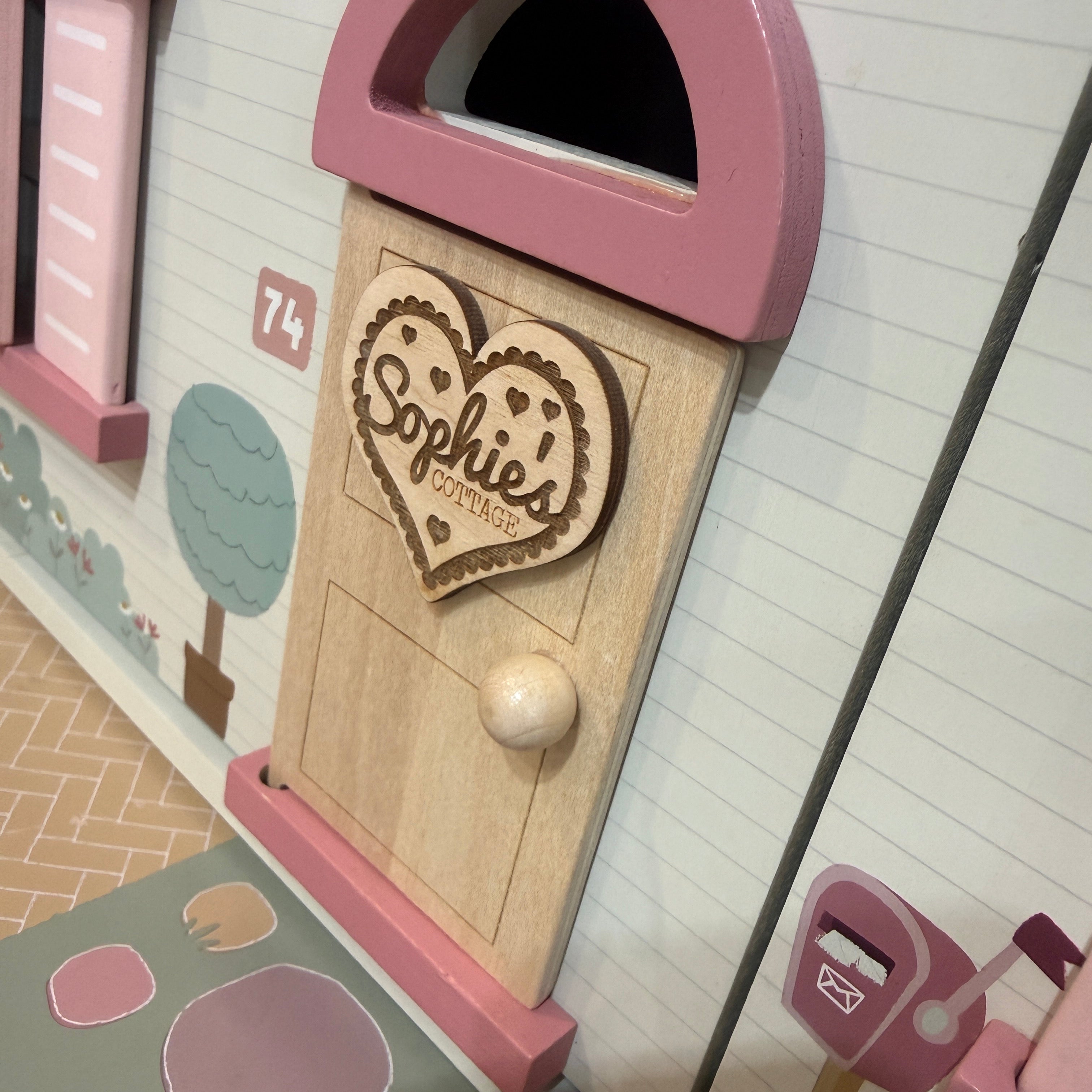 Little Dutch Wooden Dollhouse – Pink