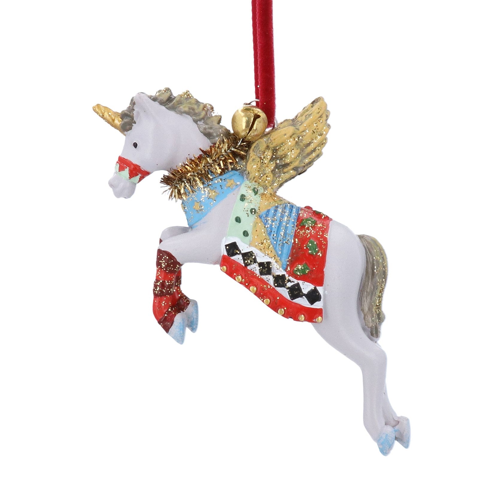 Glitter Circus Unicorn Decoration
