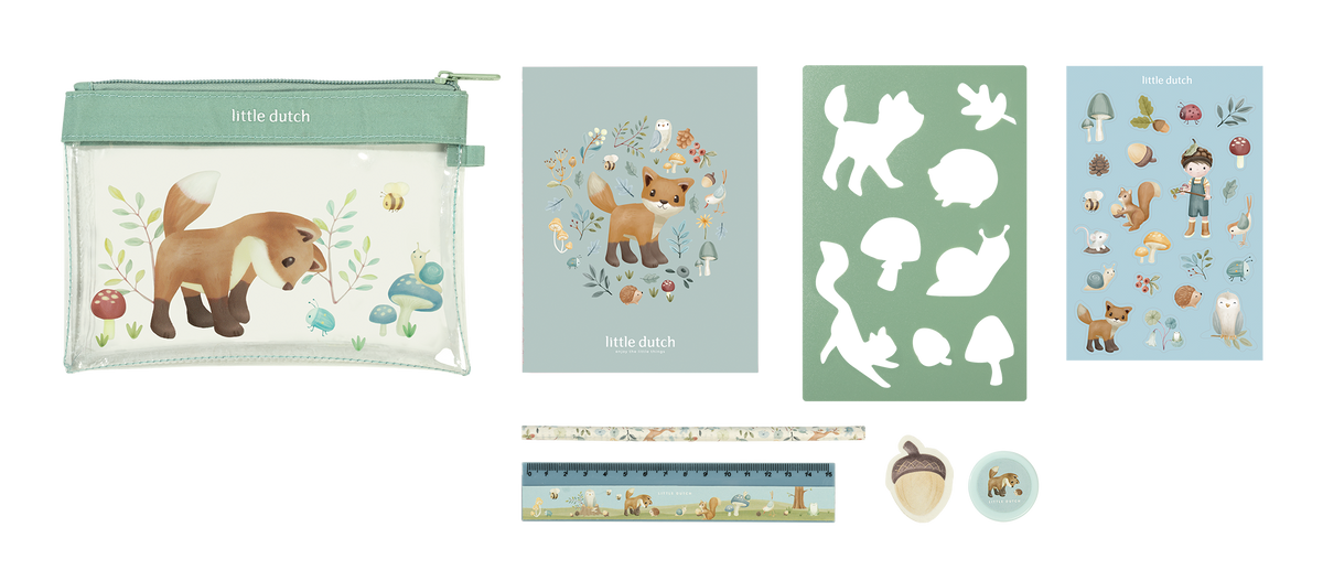 Little Dutchh Pencil Case - Forest Friends