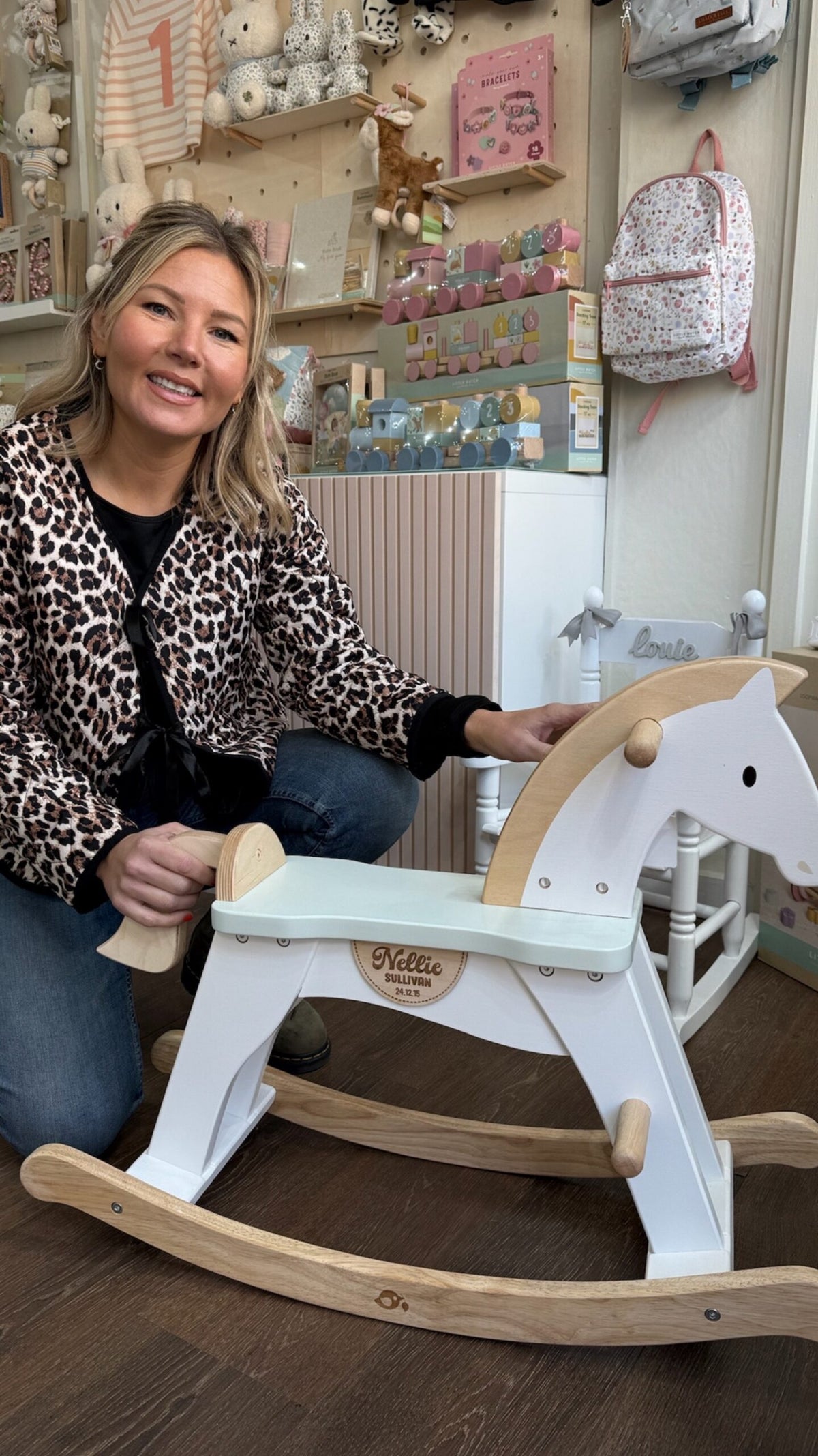 Tender Leaf Lucky Rocking Horse