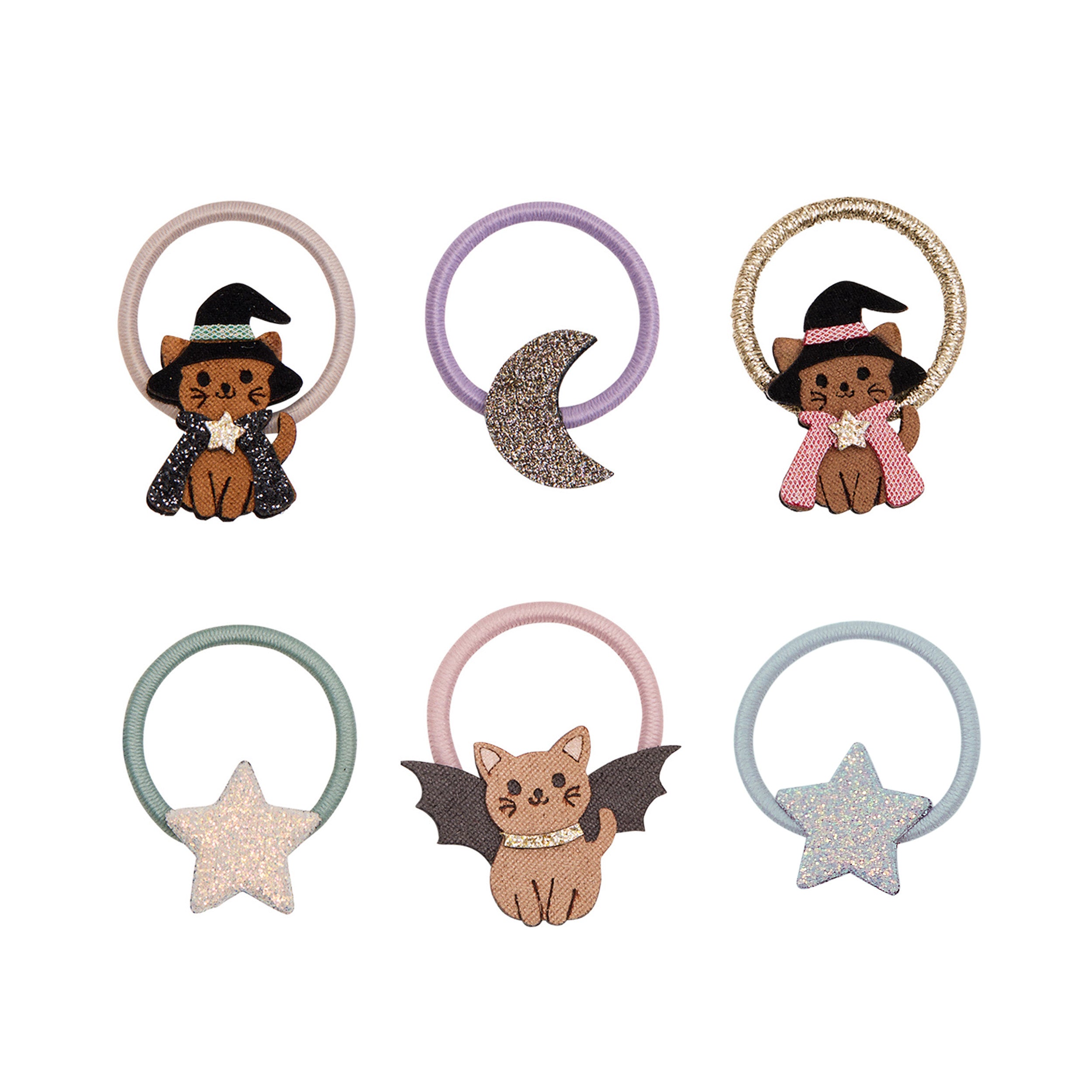 Halloween Cat Mini Hair Ties