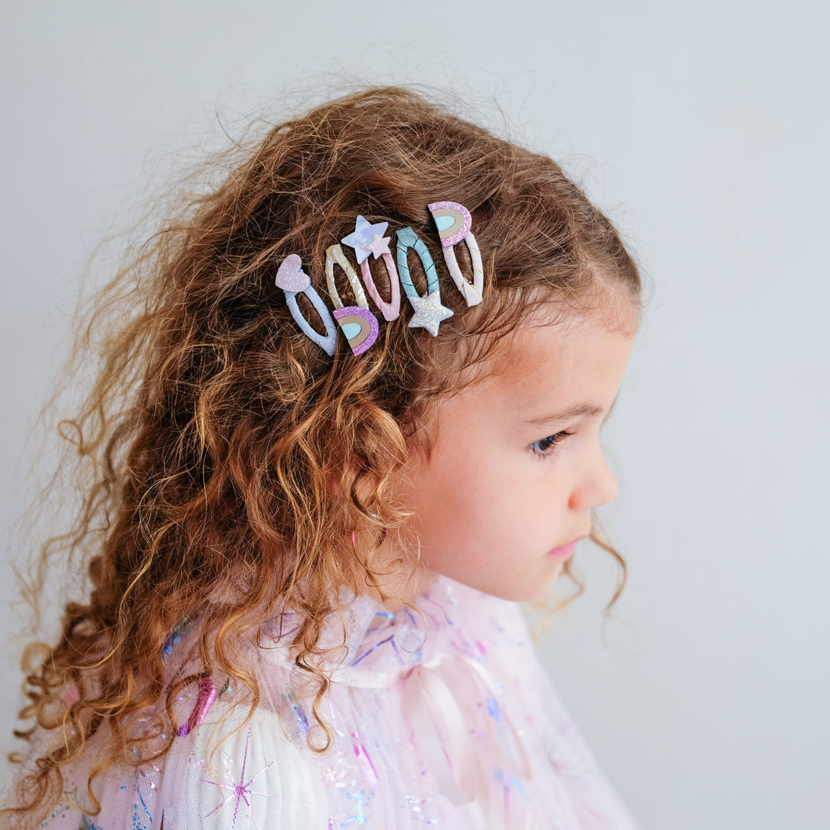 Rainbow Mini Hair clips