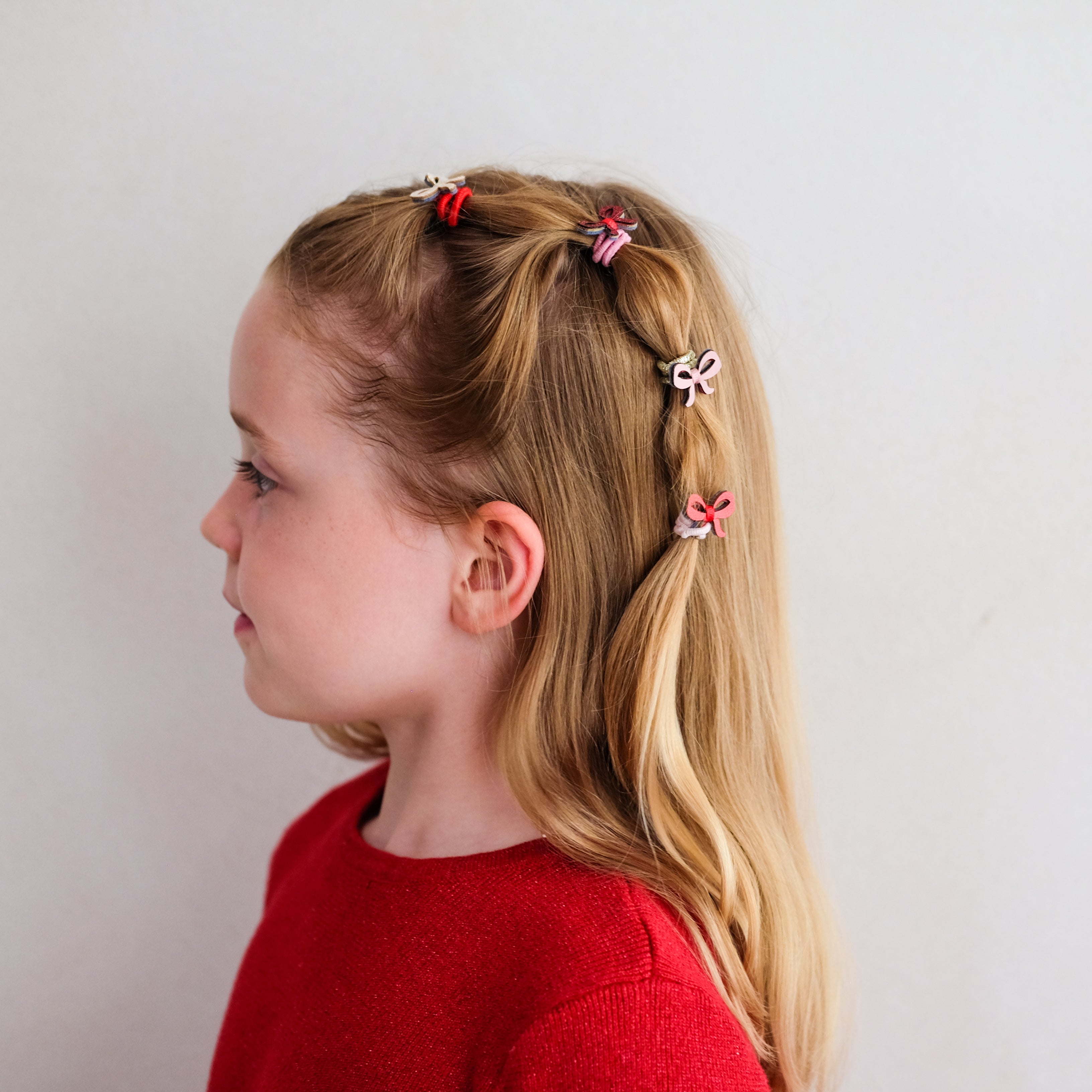 Cutesy Bow Mini Hair Ties