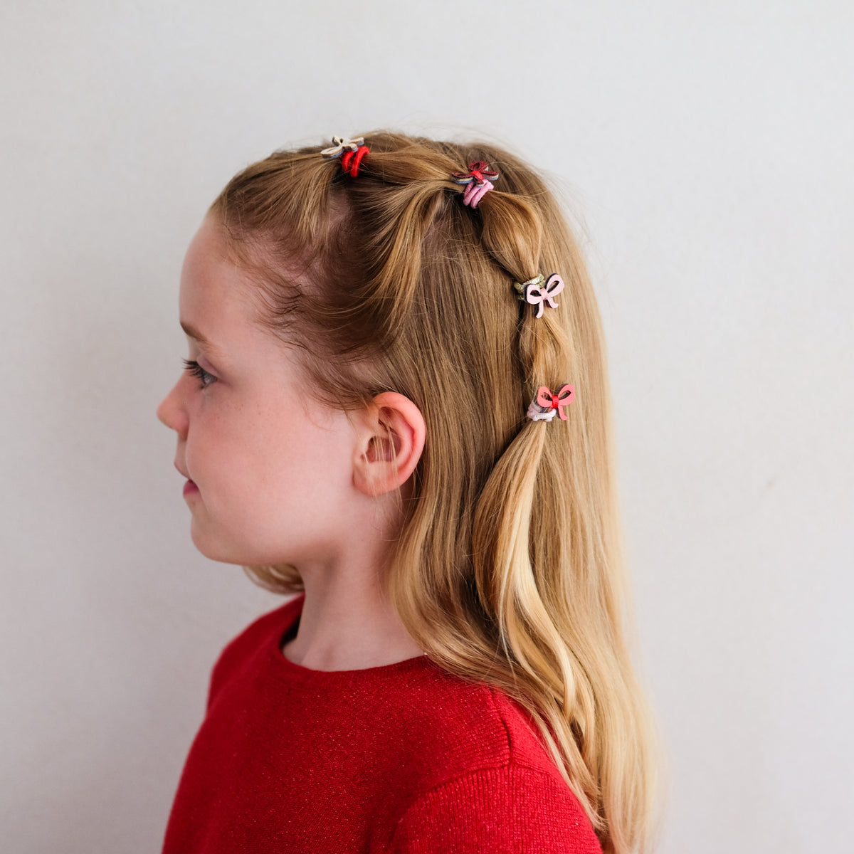 Cutesy Bow Mini Hair Ties