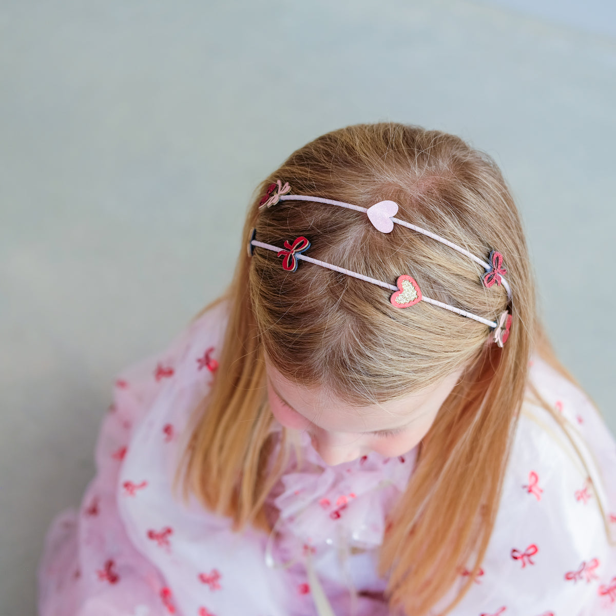 Fancy Cherries Double Headband