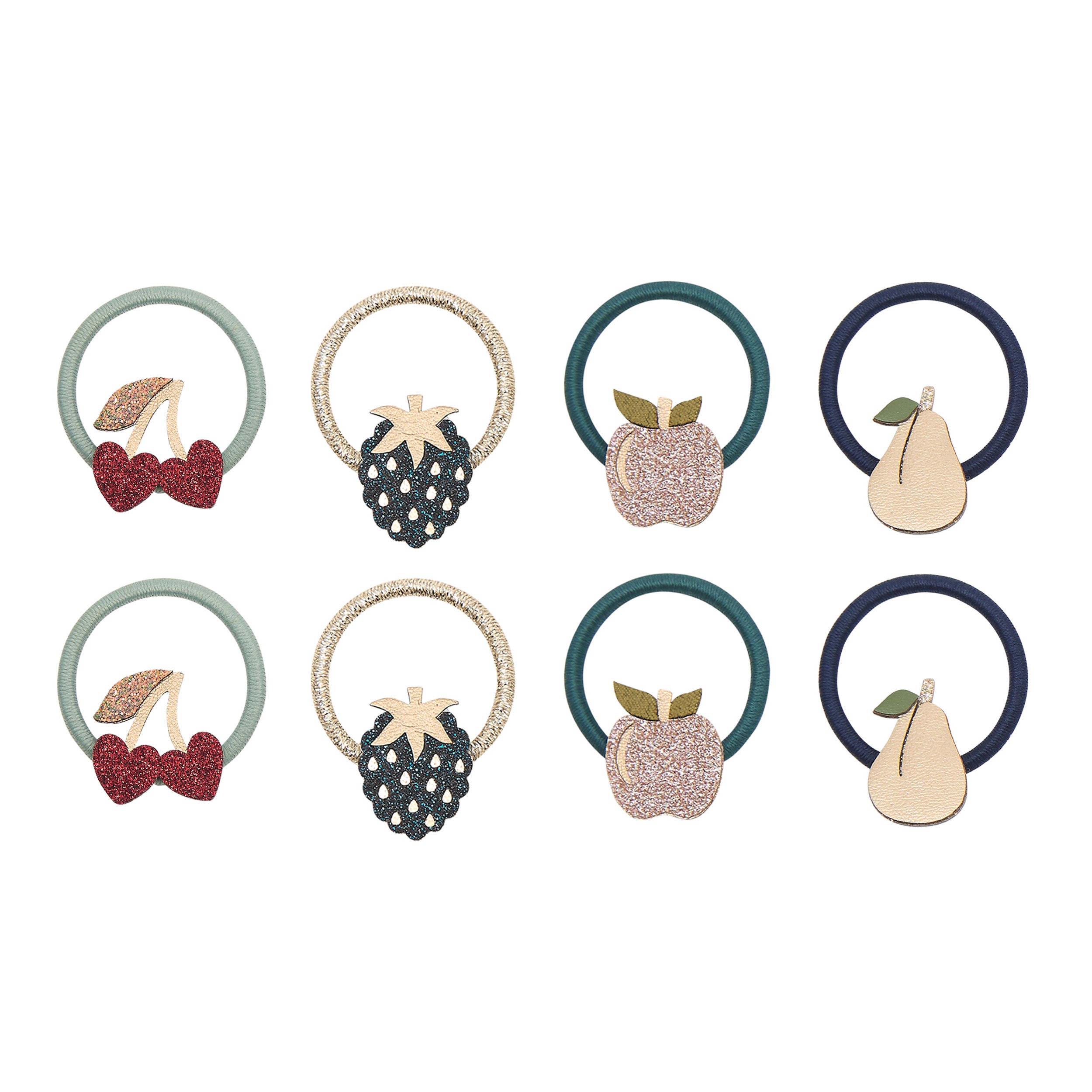Winter Fruits Mini Hair Clips
