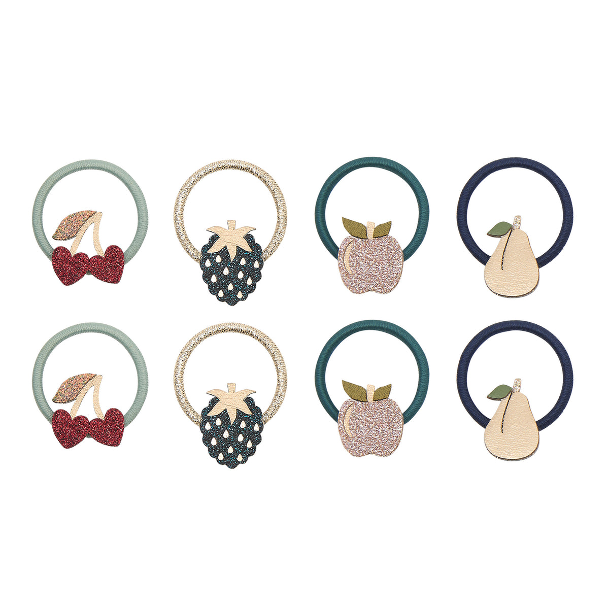 Winter Fruits Mini Hair Clips