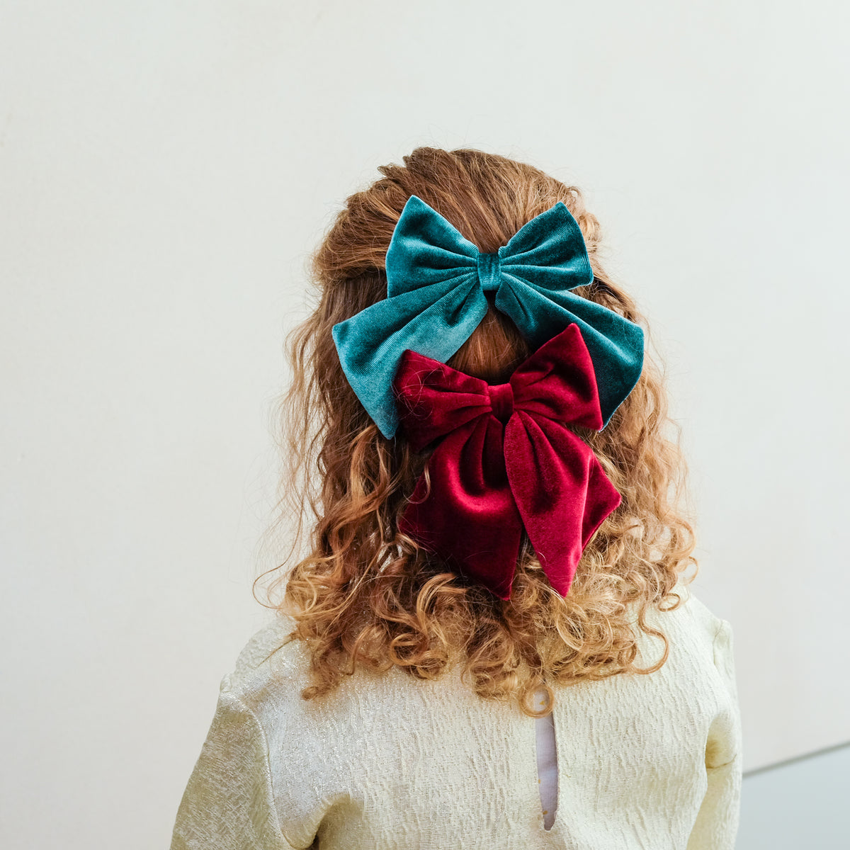 Velvet Agnes Bow
