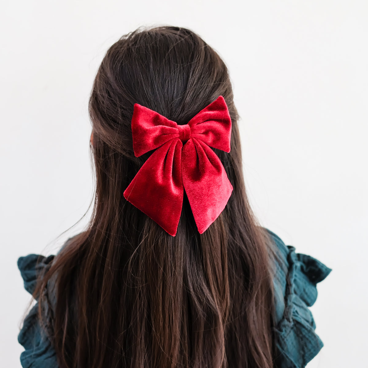 Velvet Agnes Bow