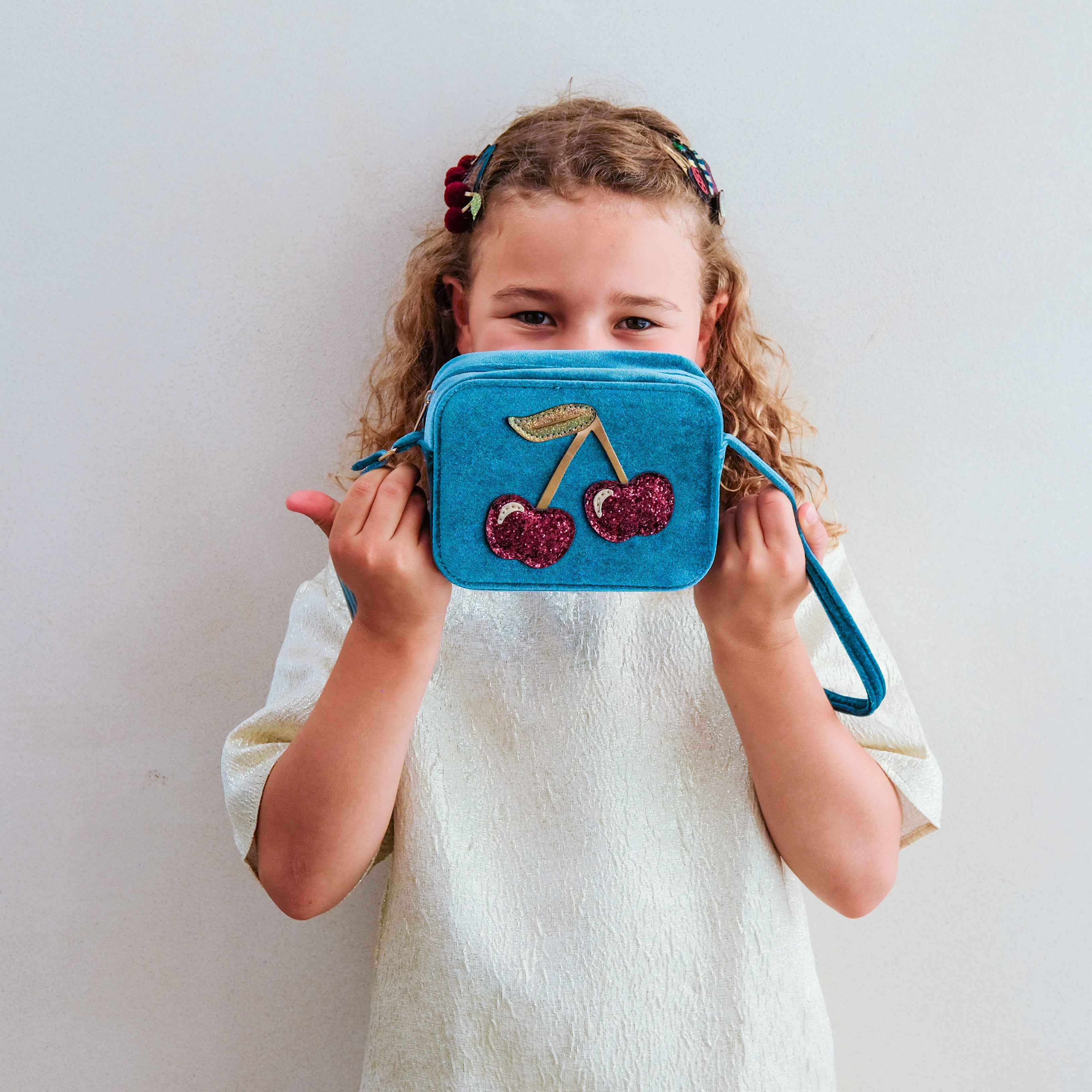 Velvet Cherries Bag