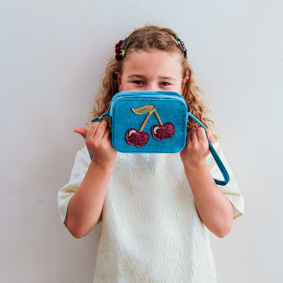 Velvet Cherries Bag
