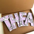 Personalised Fairy Wooden Wall Letters – Nursery & Bedroom Decor