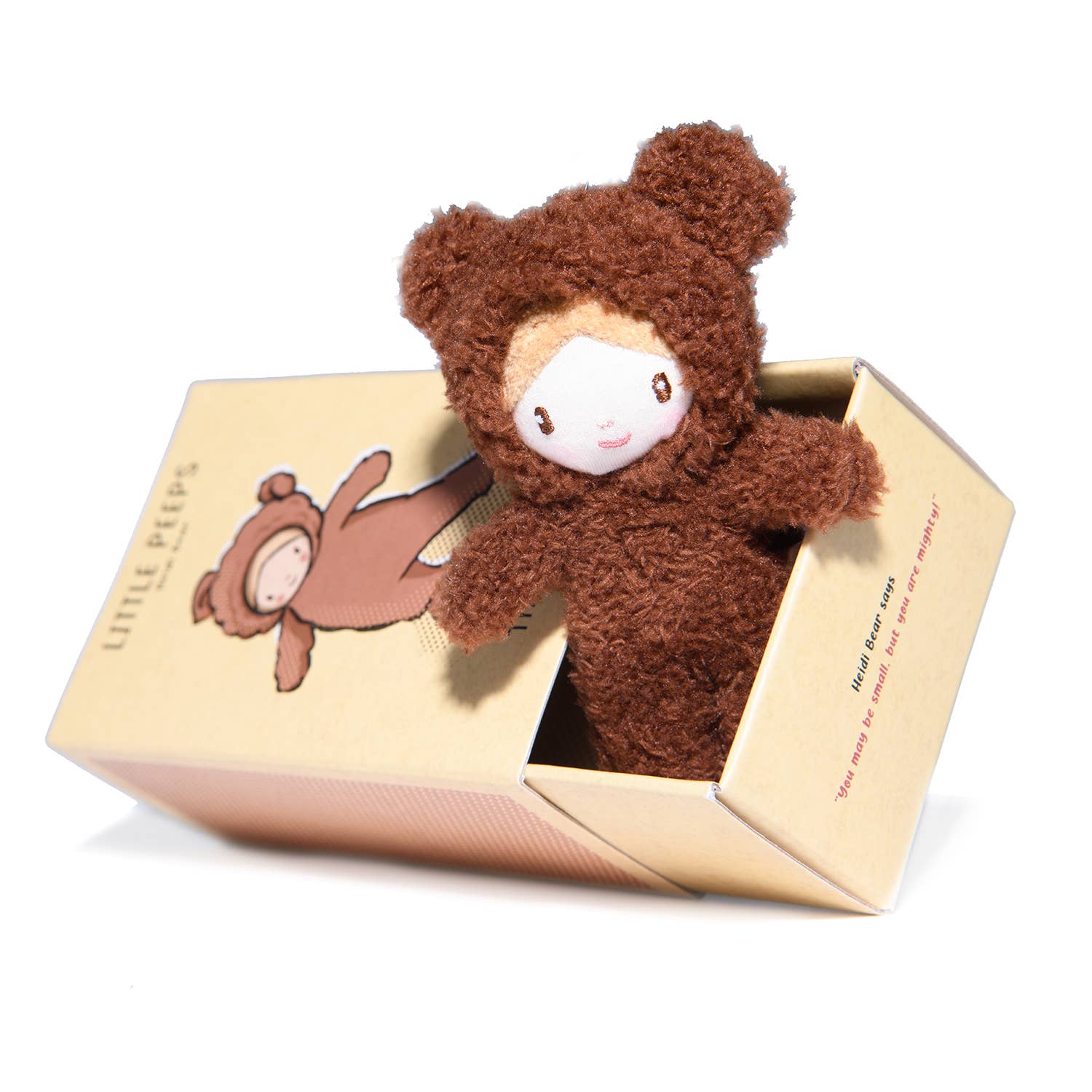 ThreadBear Little Peeps Heidi Bear Matchbox Doll