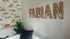 Personalised Dinosaur Wooden Wall Letters – Nursery & Bedroom Decor