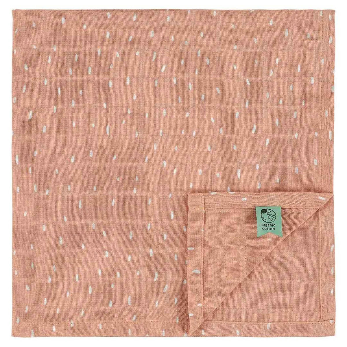 Trixie Muslin cloths 3-pack mix | 55x55cm - Rosy Rabbit