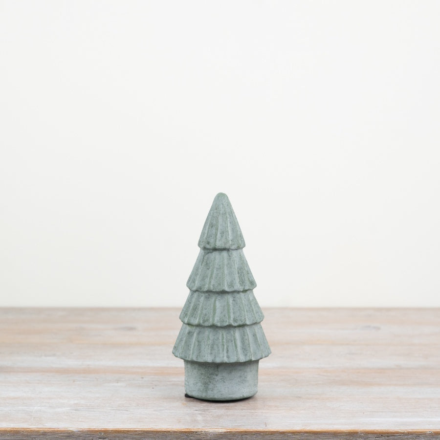 Small Green Standing Christmas Tree Decoration – 20cm