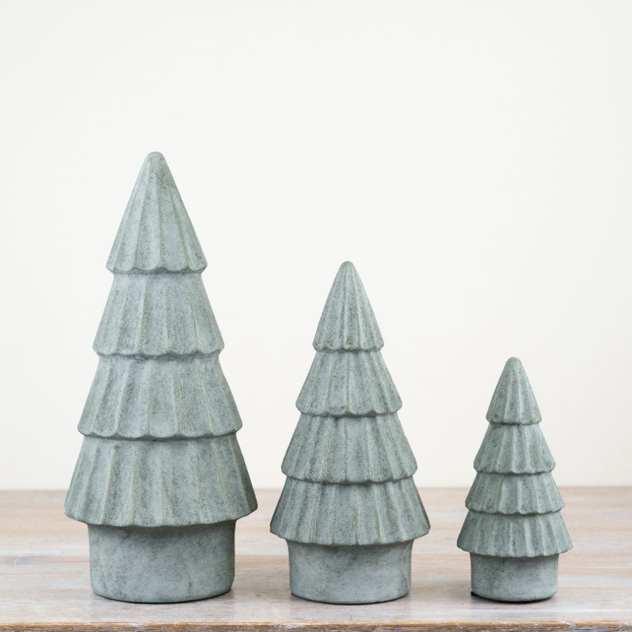 Large Green Standing Christmas Tree Decoration – 37.5cm