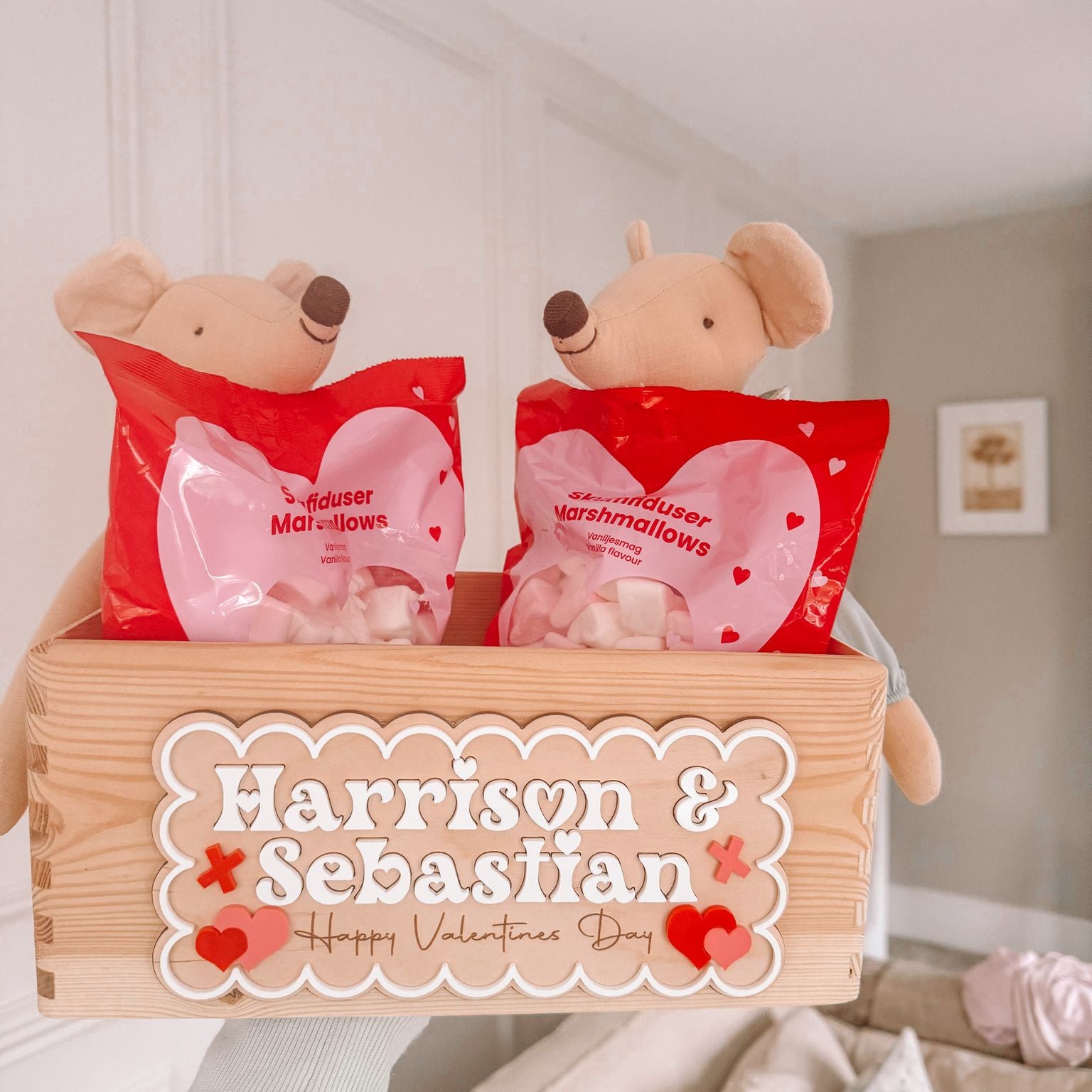 Valentine's Day Interchangeable Wooden Plaques – All Seasons Crate