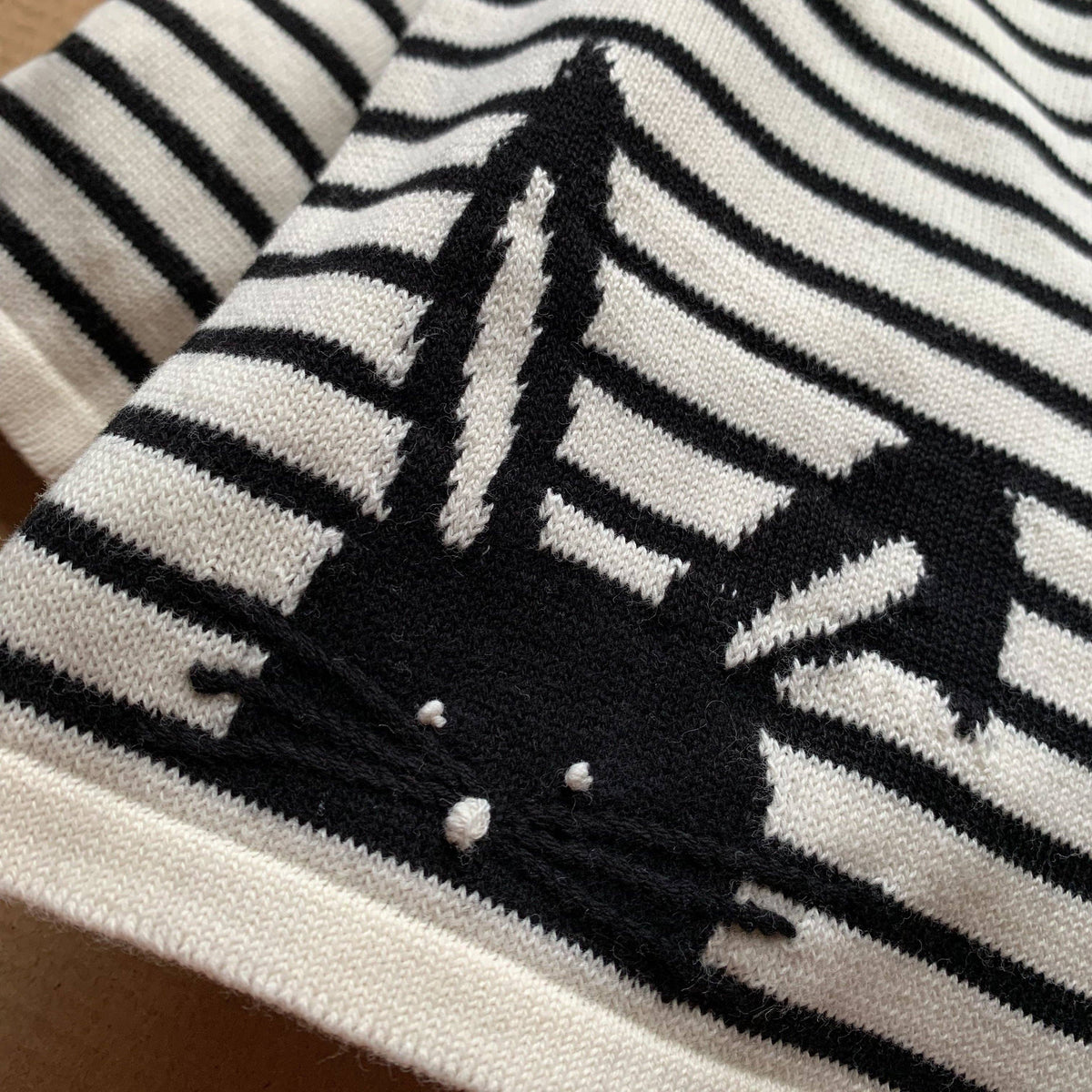 Fable & Bear Hop To It Organic Cotton Bunny Jumper