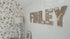 Personalised Safari Wooden Wall Letters – Nursery & Bedroom Decor