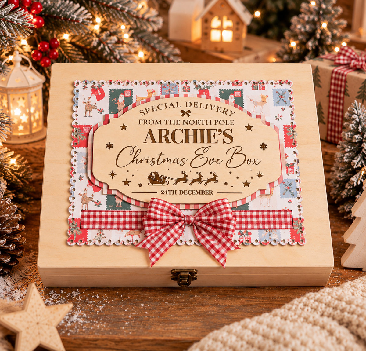 Merry Mailbox – Personalised Christmas Eve Box