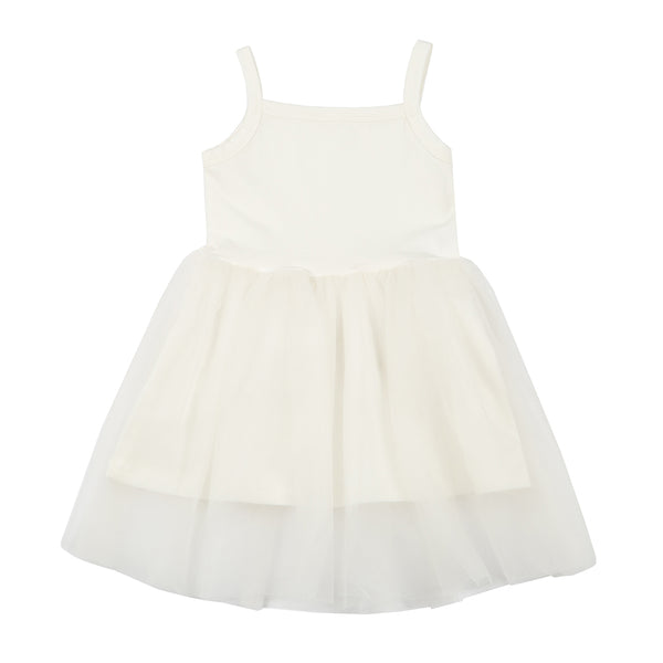 Bob & Blossom Bunnytail White Dress