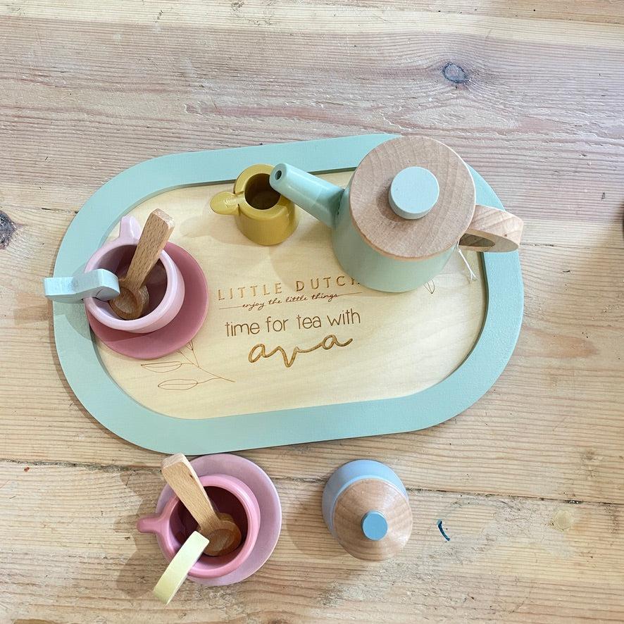 Little Dutch Wooden Tea Set