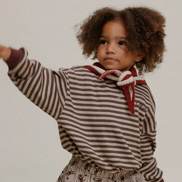 Jamie Acorn Stripe Long Sleeve Tee