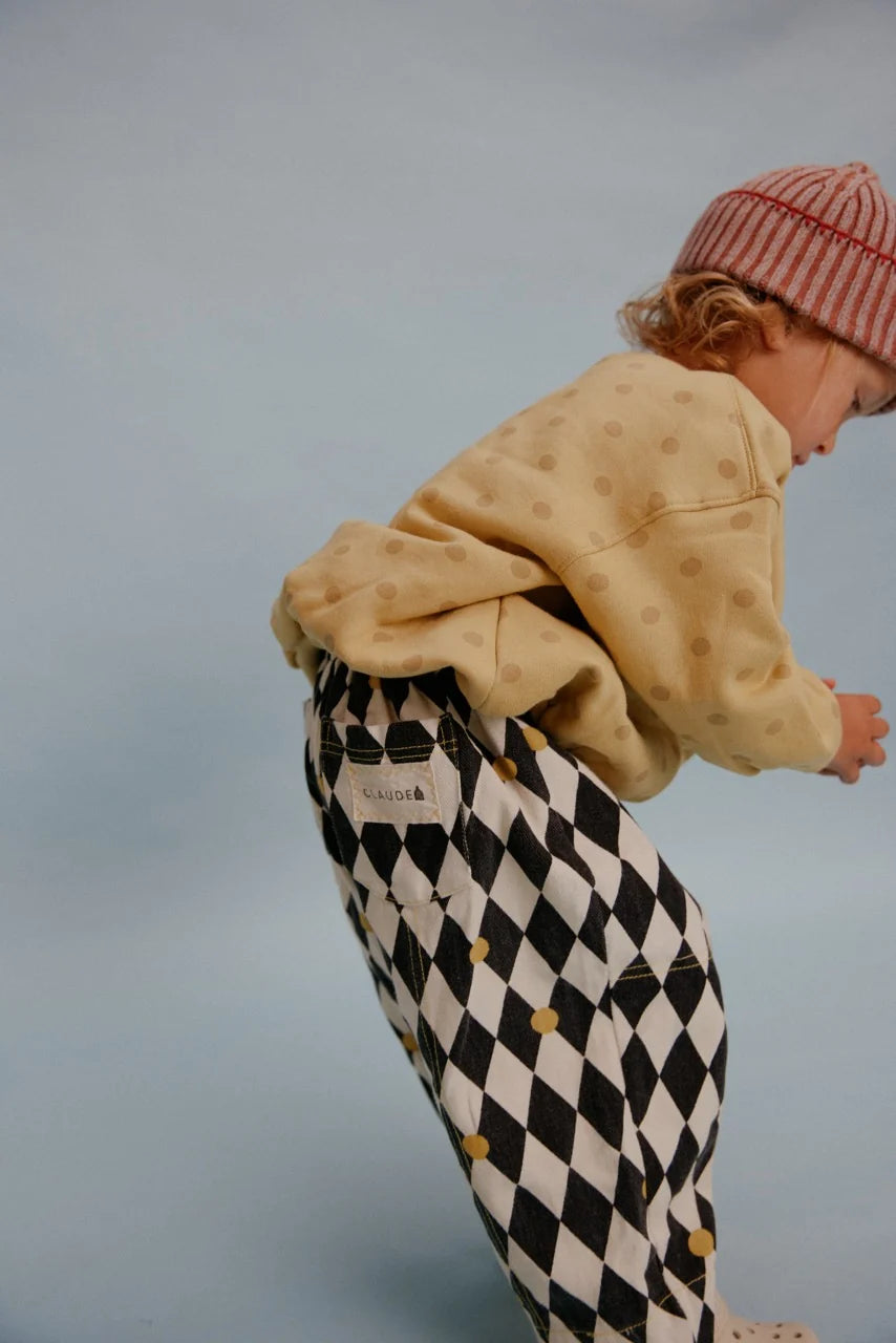 Rex Harlequin Spot Trouser