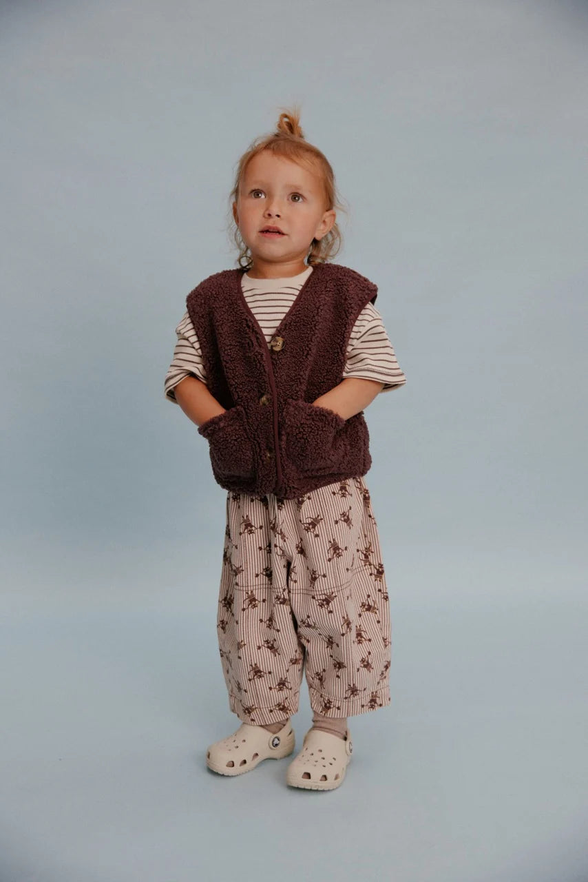 Amos Borg Plum Gilet