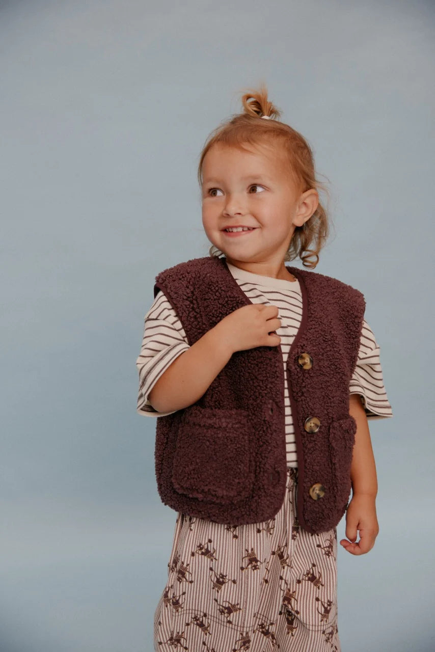Amos Borg Plum Gilet