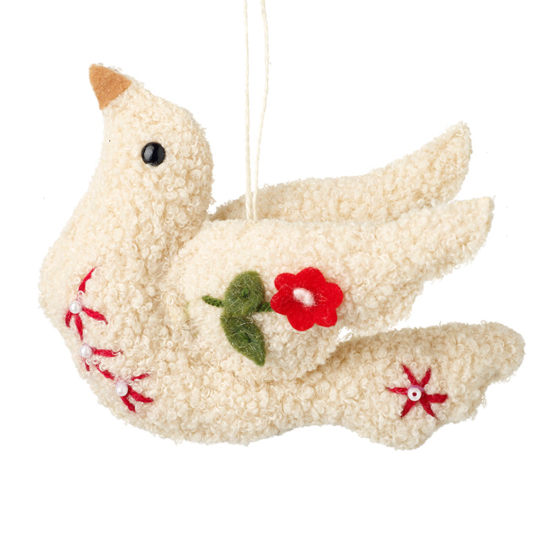 Heaven Sends White Dove Hanging Decoration