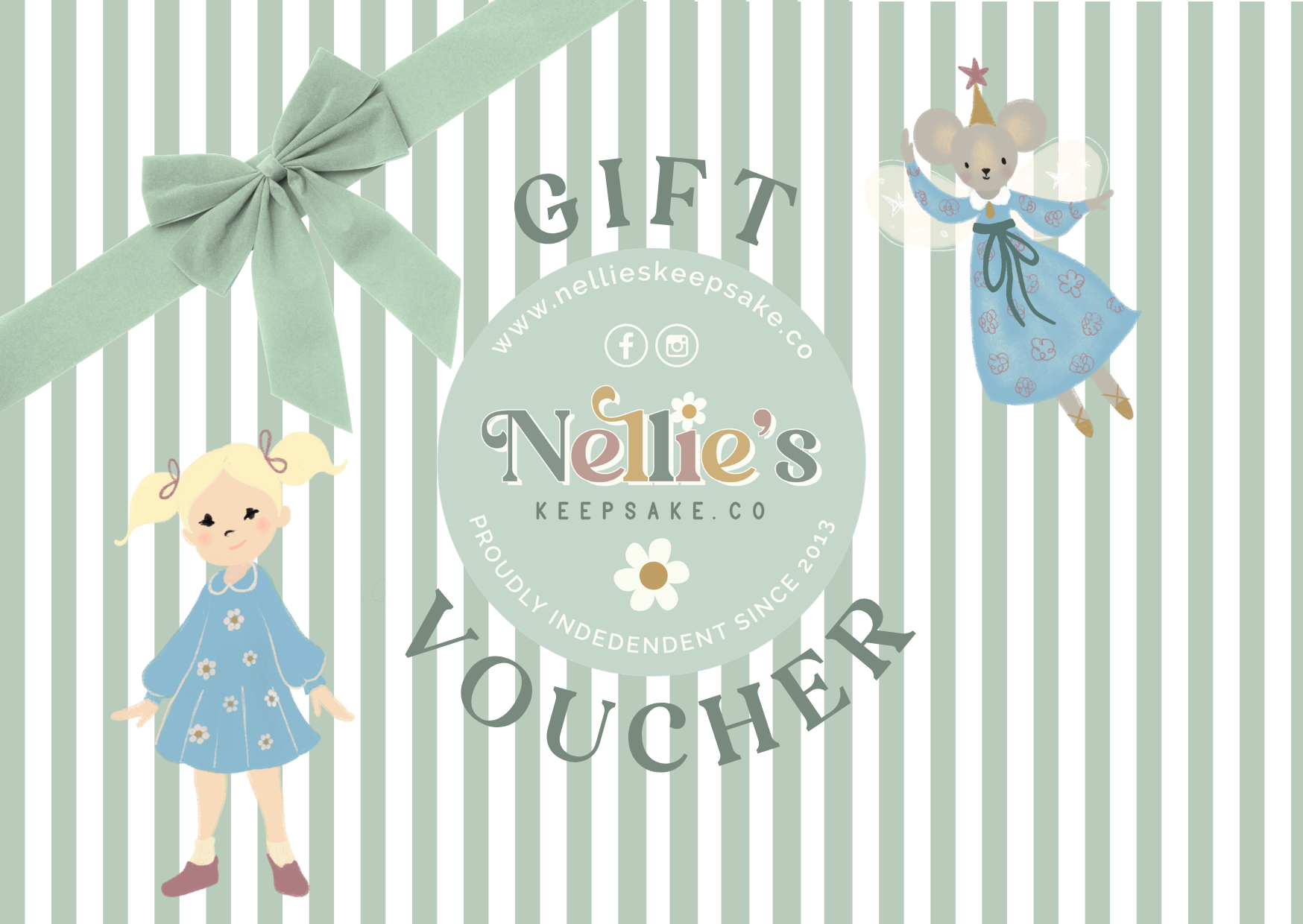 Nellie’s Keepsake Co. Gift Voucher
