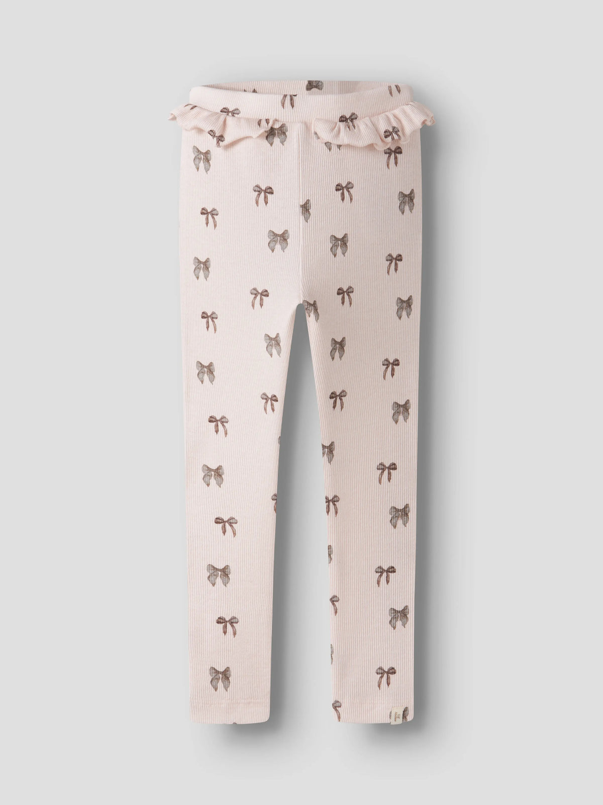 Lil’ Atelier Gavo Bow Print Leggings