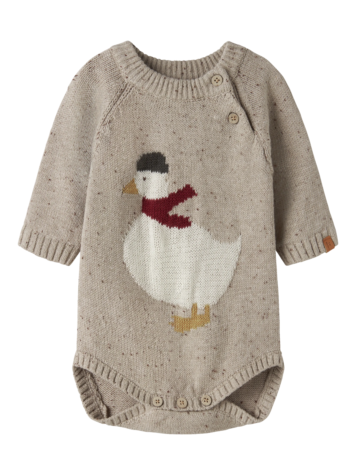 Lil’ Atelier Baby Galto Christmas Knit Bodysuit