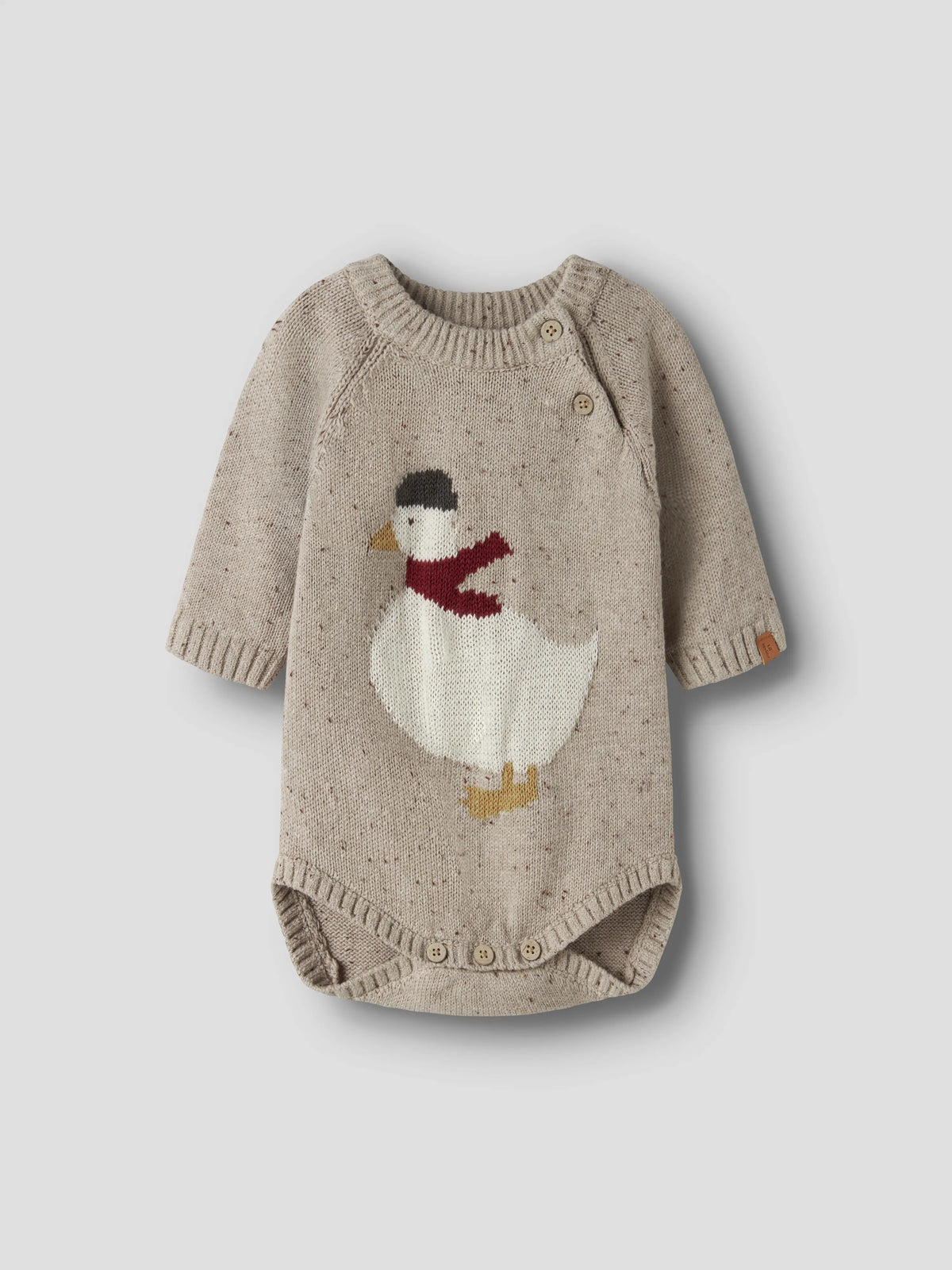 Lil’ Atelier Baby Galto Christmas Knit Bodysuit