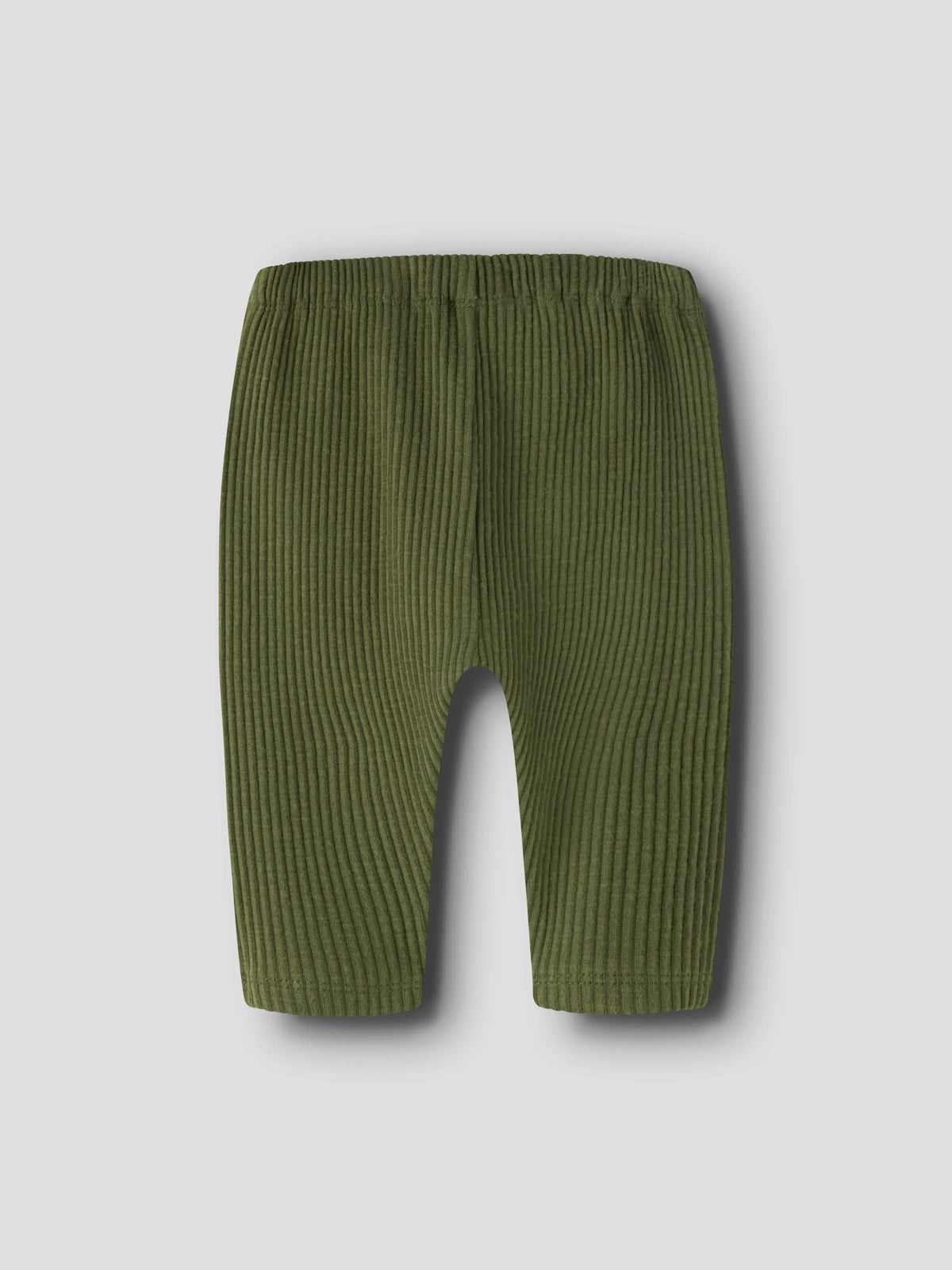 Lil’ Atelier Baby Rajo Olive Rib Trousers
